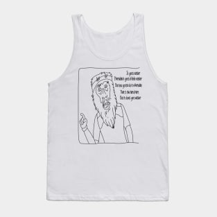 It gets easier Bojack Tank Top